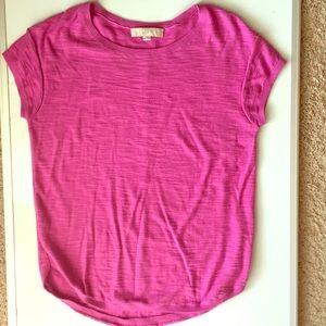 Loft pink sweater tee